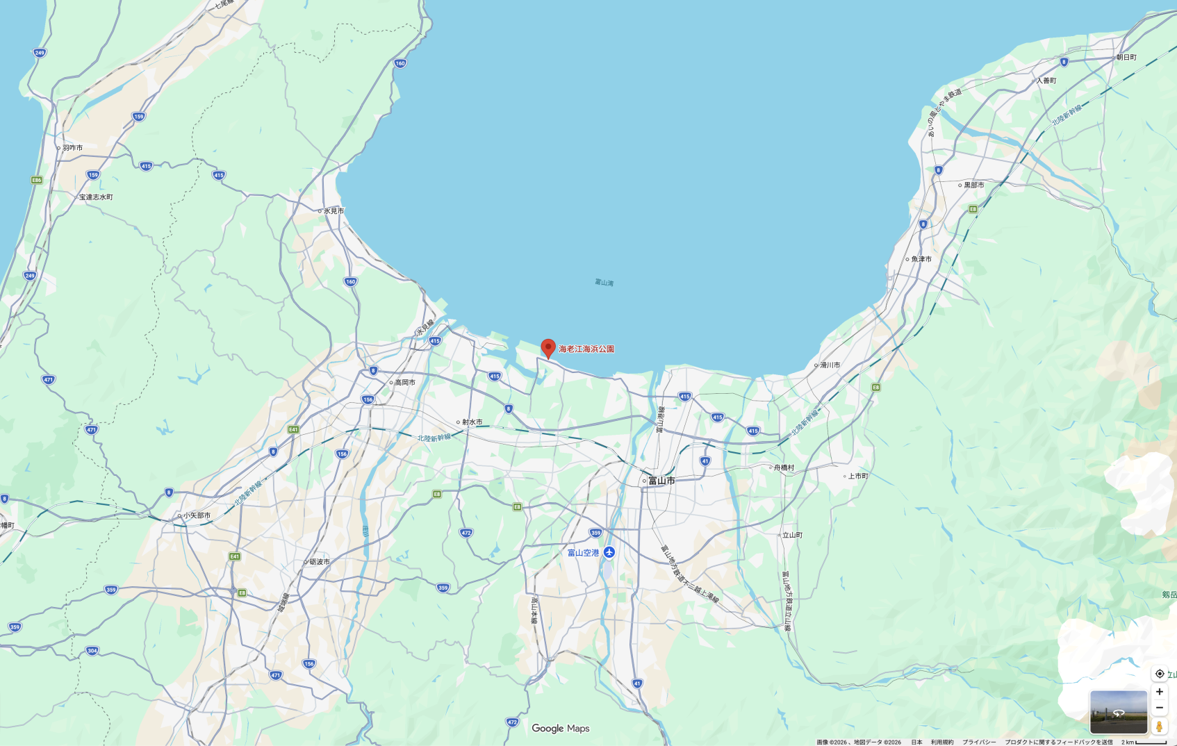 富山市内からも近い、射水市唯一の海水浴場-0