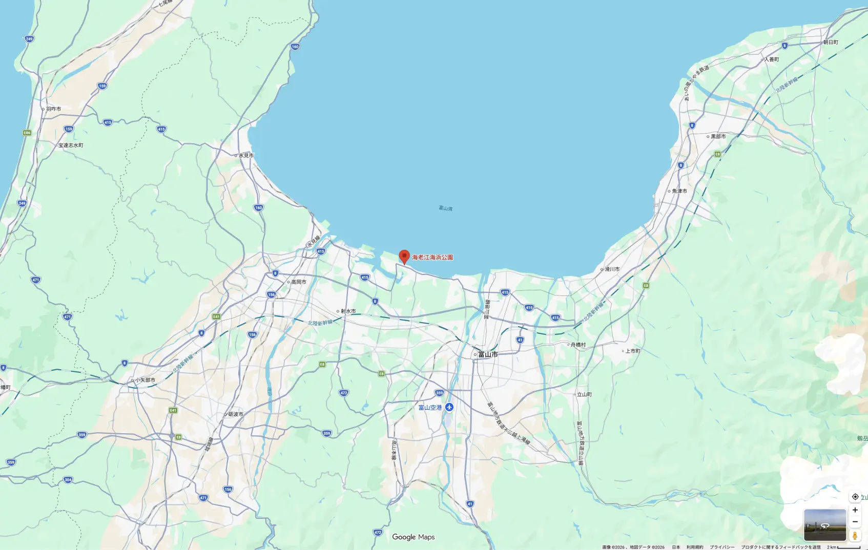 富山市内からも近い、射水市唯一の海水浴場-0