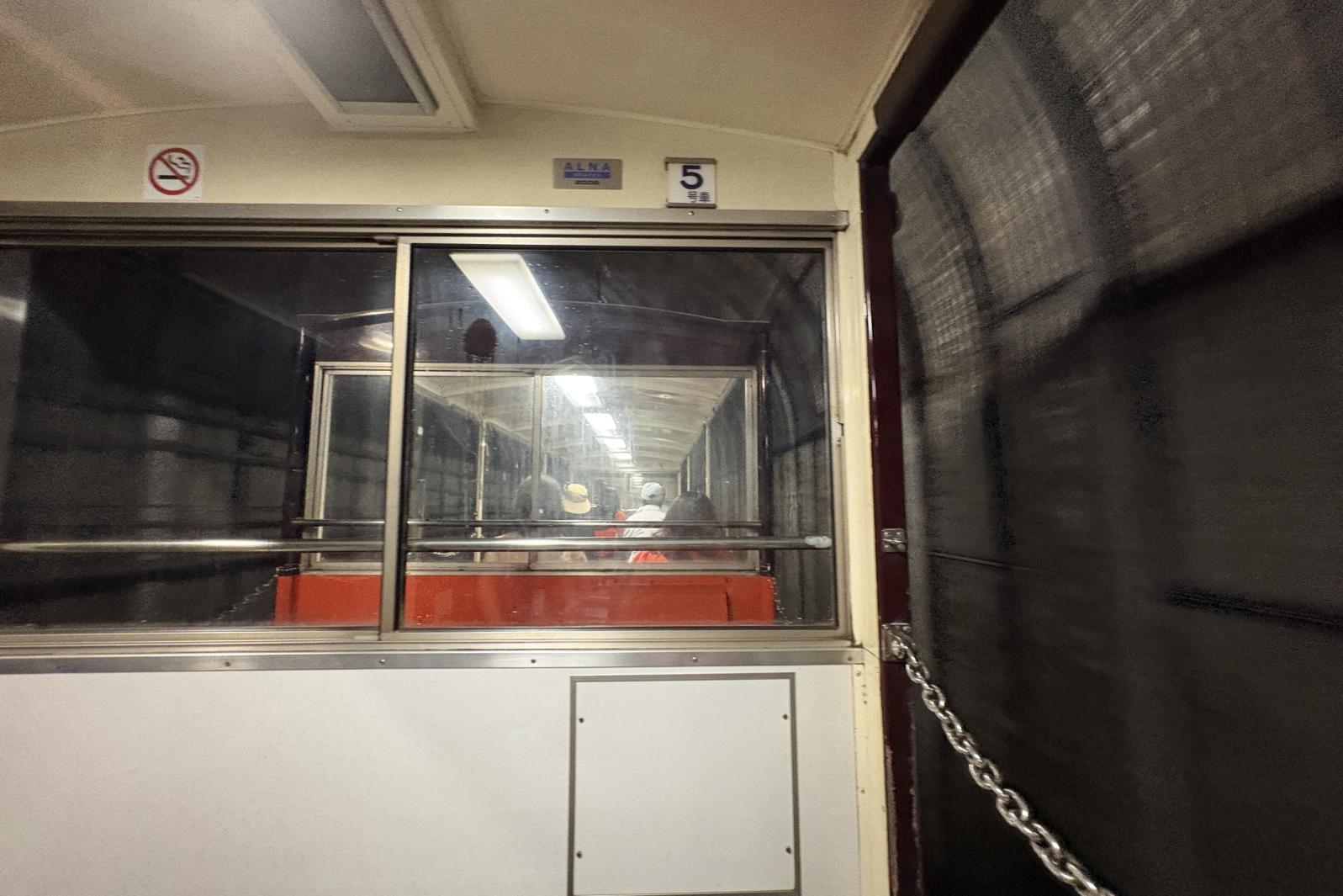 黒部峡谷トロッコ電車に乗り、猫又駅へ！-3