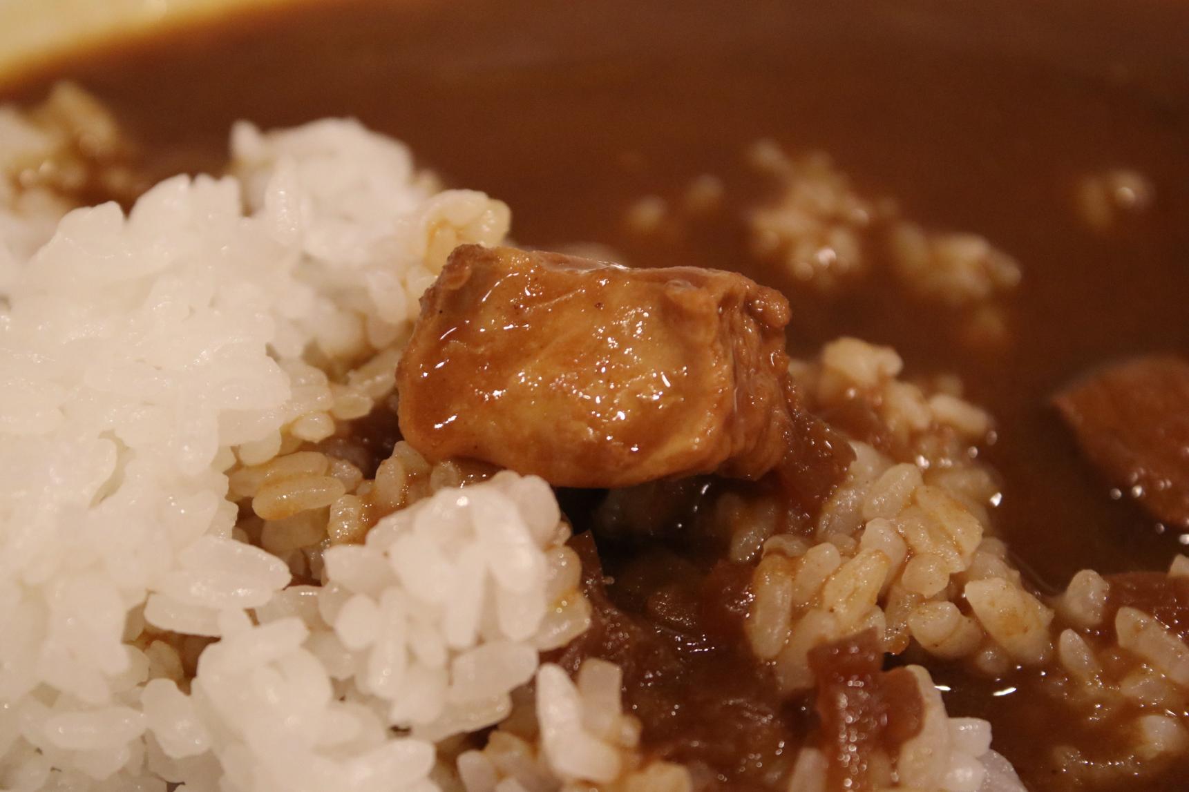 じっくり煮込まれた洋食店の味「黒部名水ポークカレー」-2