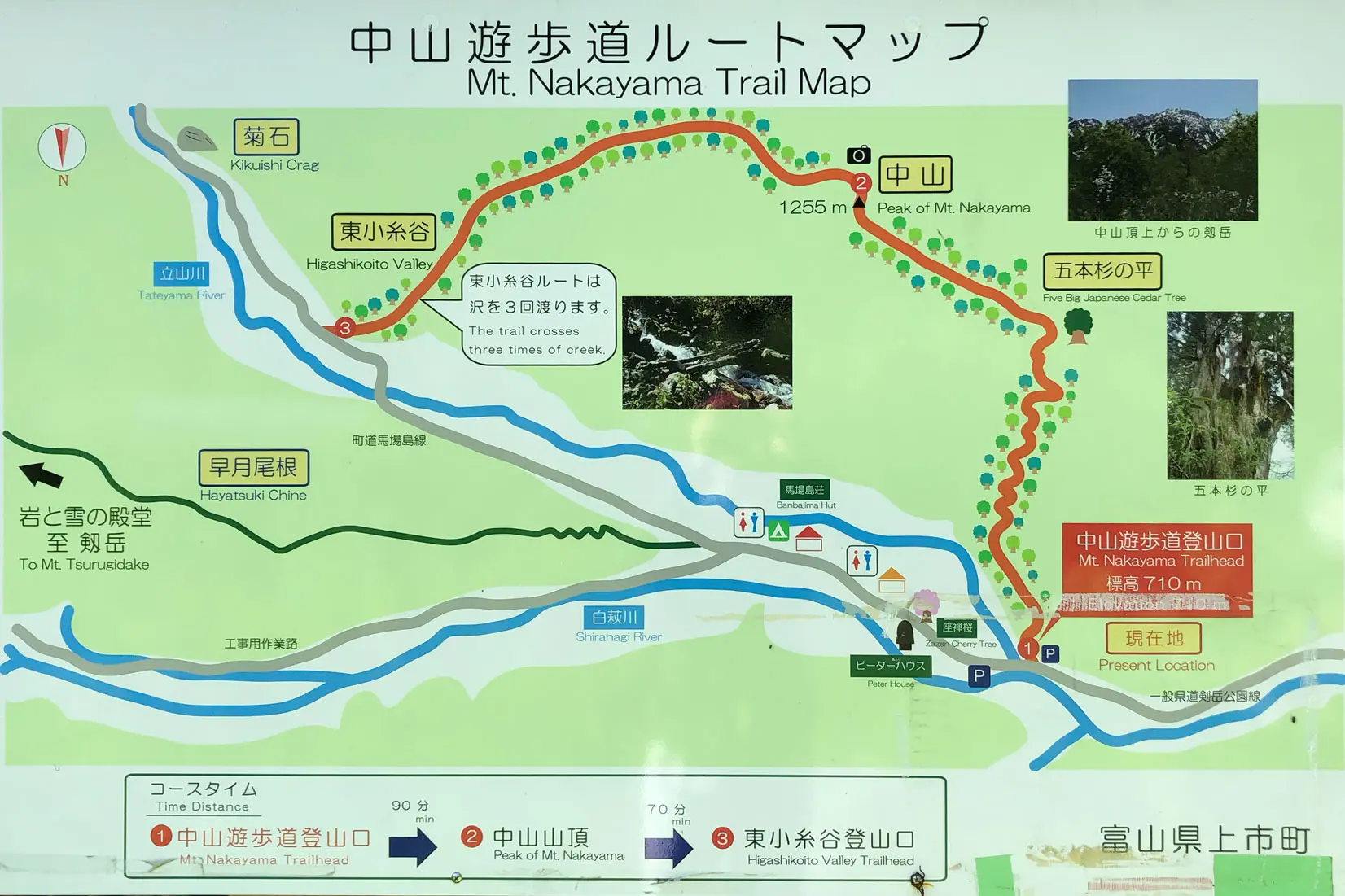 登山口から五本杉平へ。急な登りはゆっくり-0