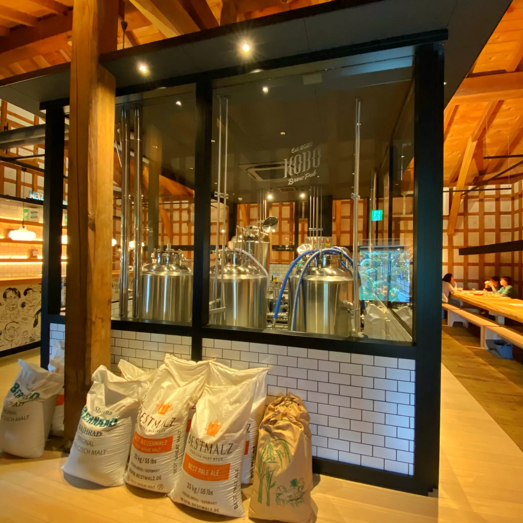 6.　クラフトビール「KOBO Brewery Pub」-2