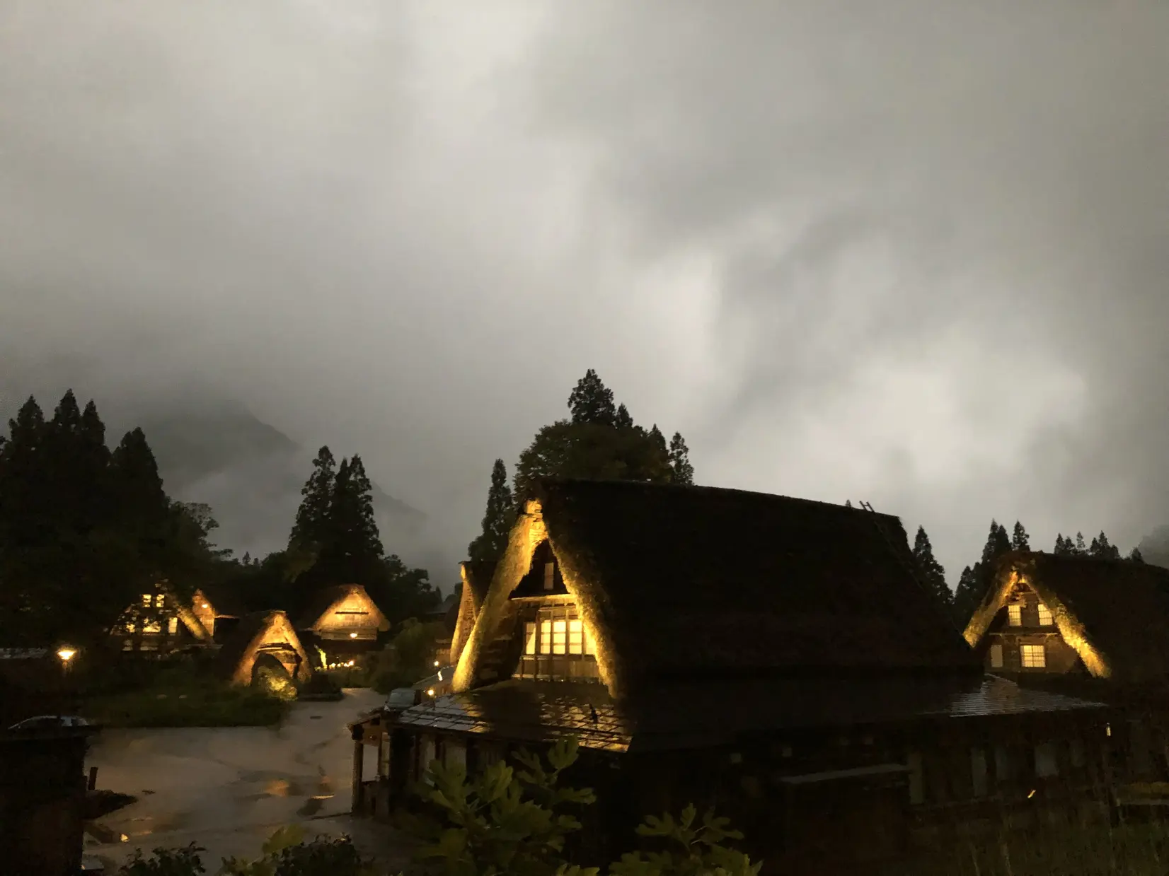 ９月ライトアップ『初秋の山里に浮かぶ日本の原風景』-4
