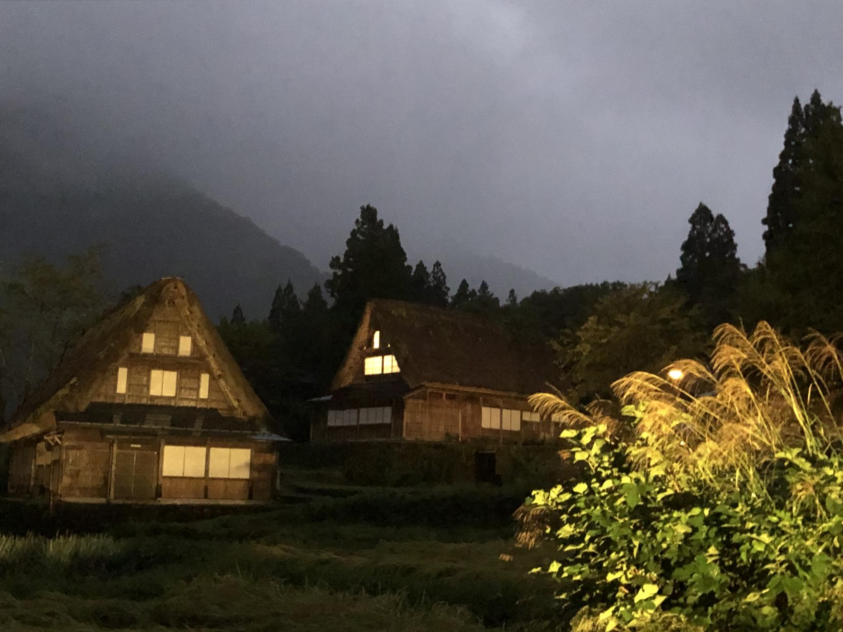９月ライトアップ『初秋の山里に浮かぶ日本の原風景』-2