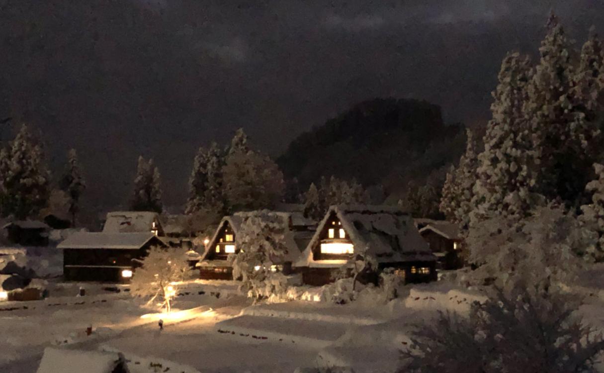 ２月ライトアップ『雪原に浮かぶ日本の原風景』-7