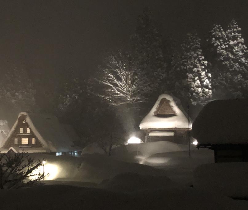 ２月ライトアップ『雪原に浮かぶ日本の原風景』-6
