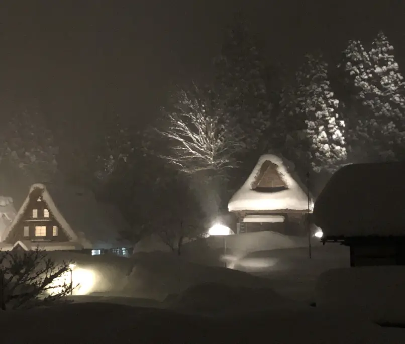 ２月ライトアップ『雪原に浮かぶ日本の原風景』-6