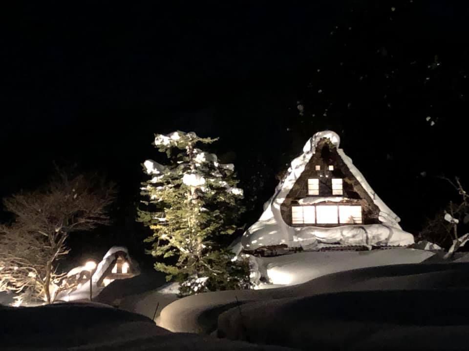 ２月ライトアップ『雪原に浮かぶ日本の原風景』-1