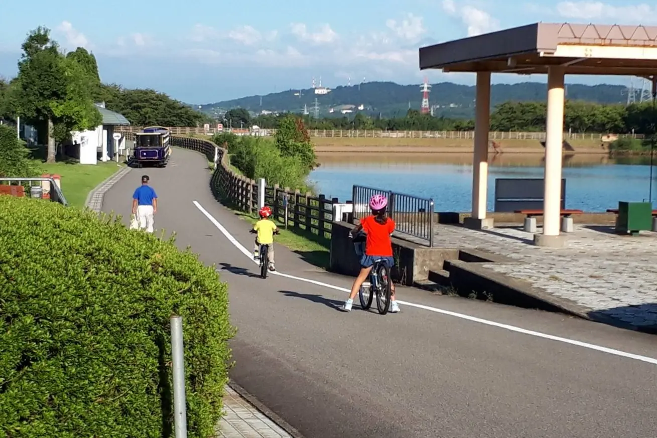 3、サイクリングをしながら、公園を散策！秋の「太閤山ランド」！-1