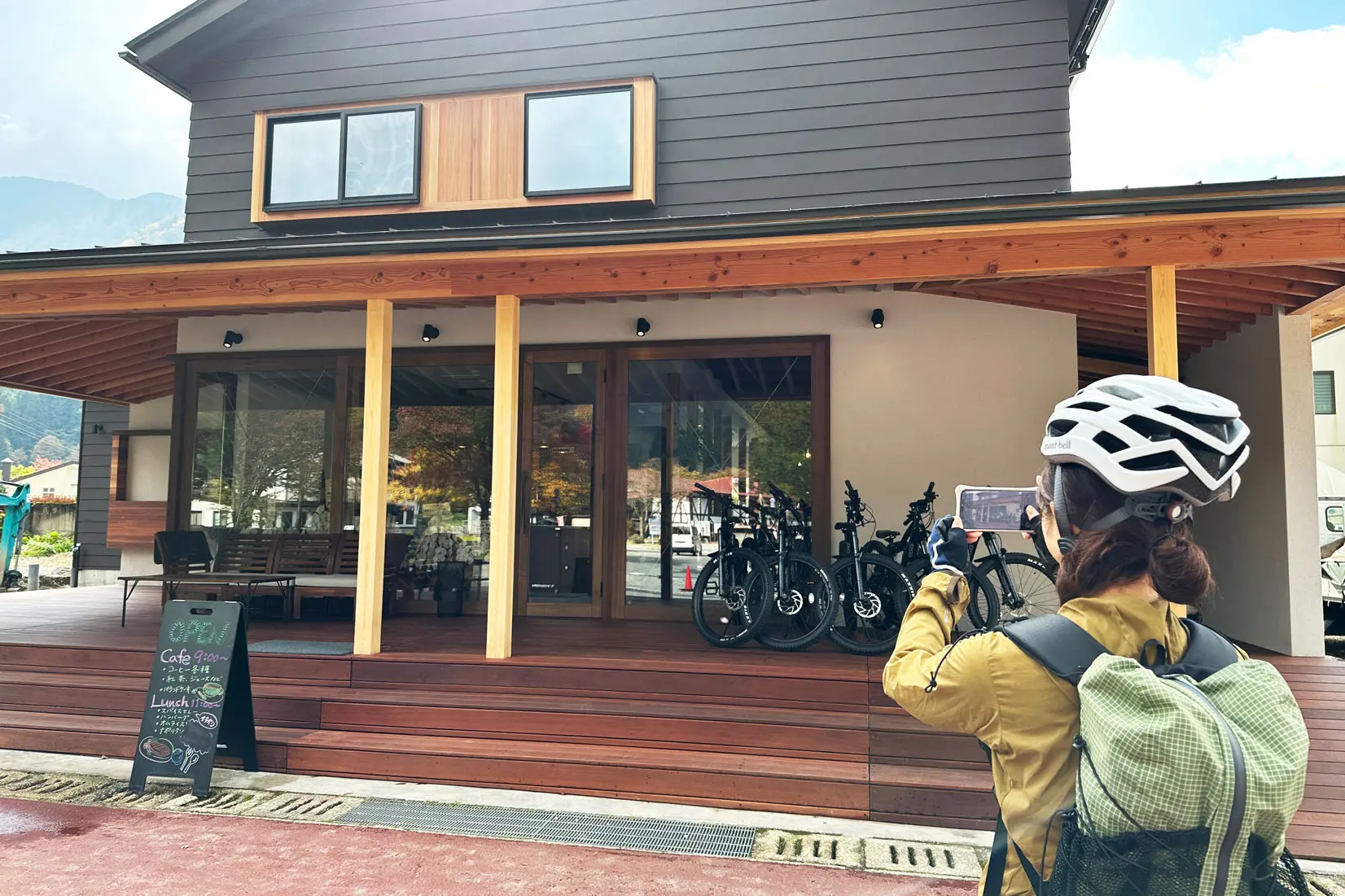称名滝までE-BIKE（イーバイク）でサイクリング-0