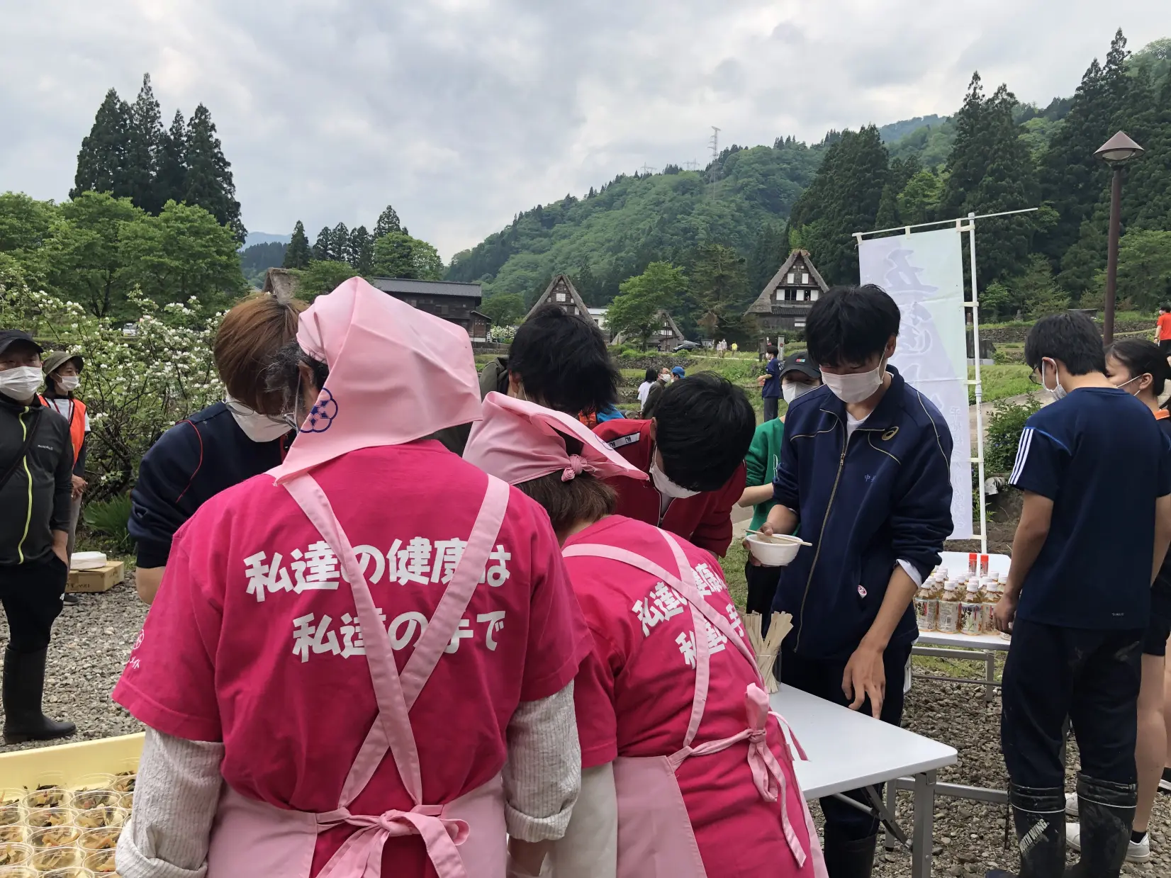 棚田オーナーイベント「田植え後のご褒美」-1