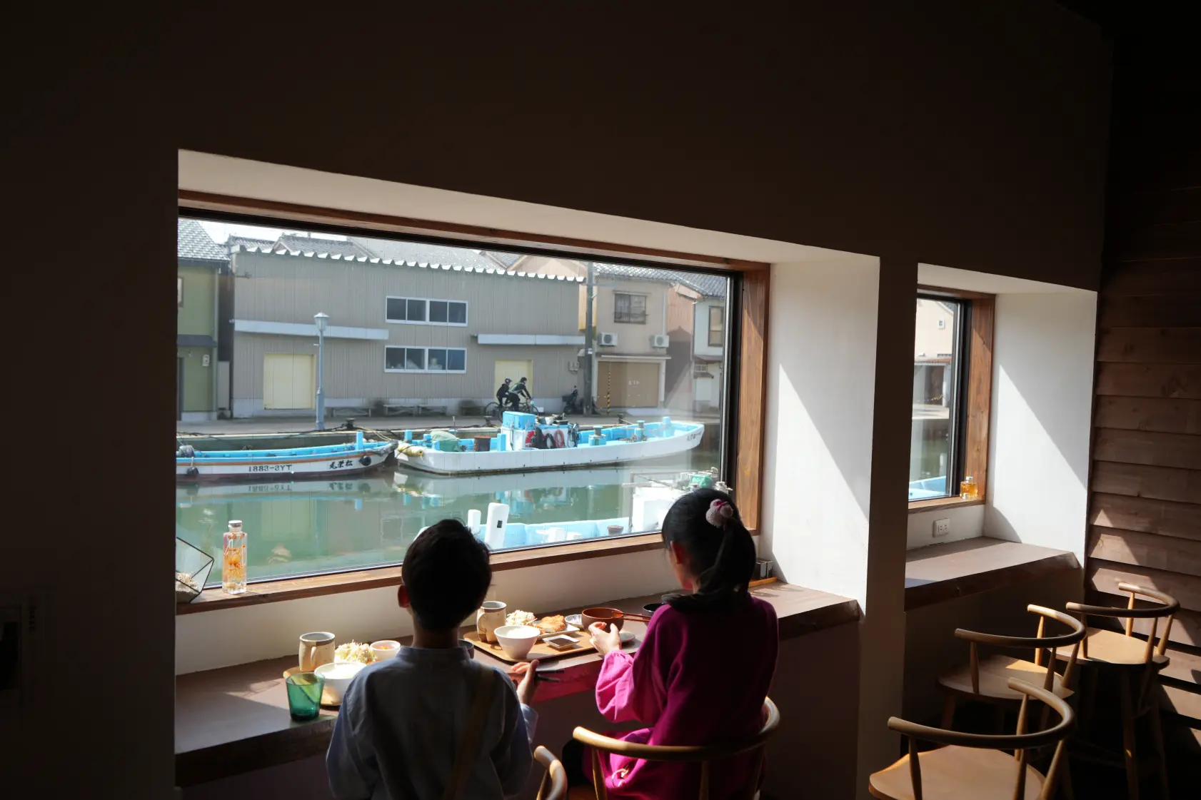 ランチは、内川沿いにある「番屋カフェ」へ！-0