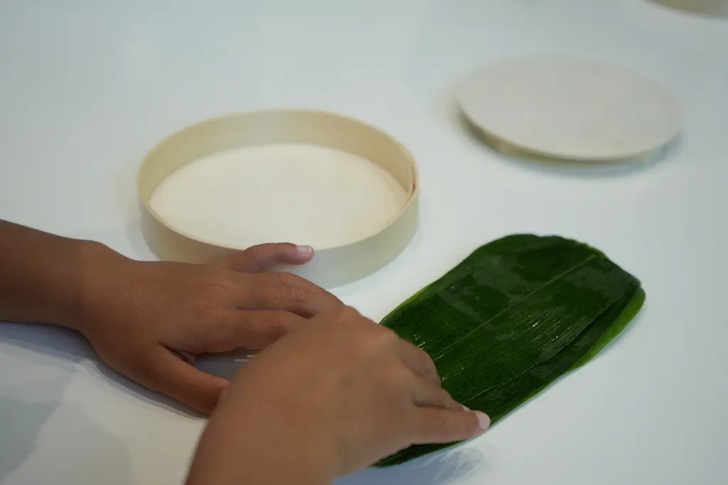 隈笹、酢飯、オレンジ色の鱒　が作り出す「世界にひとつだけのますのすし」-0