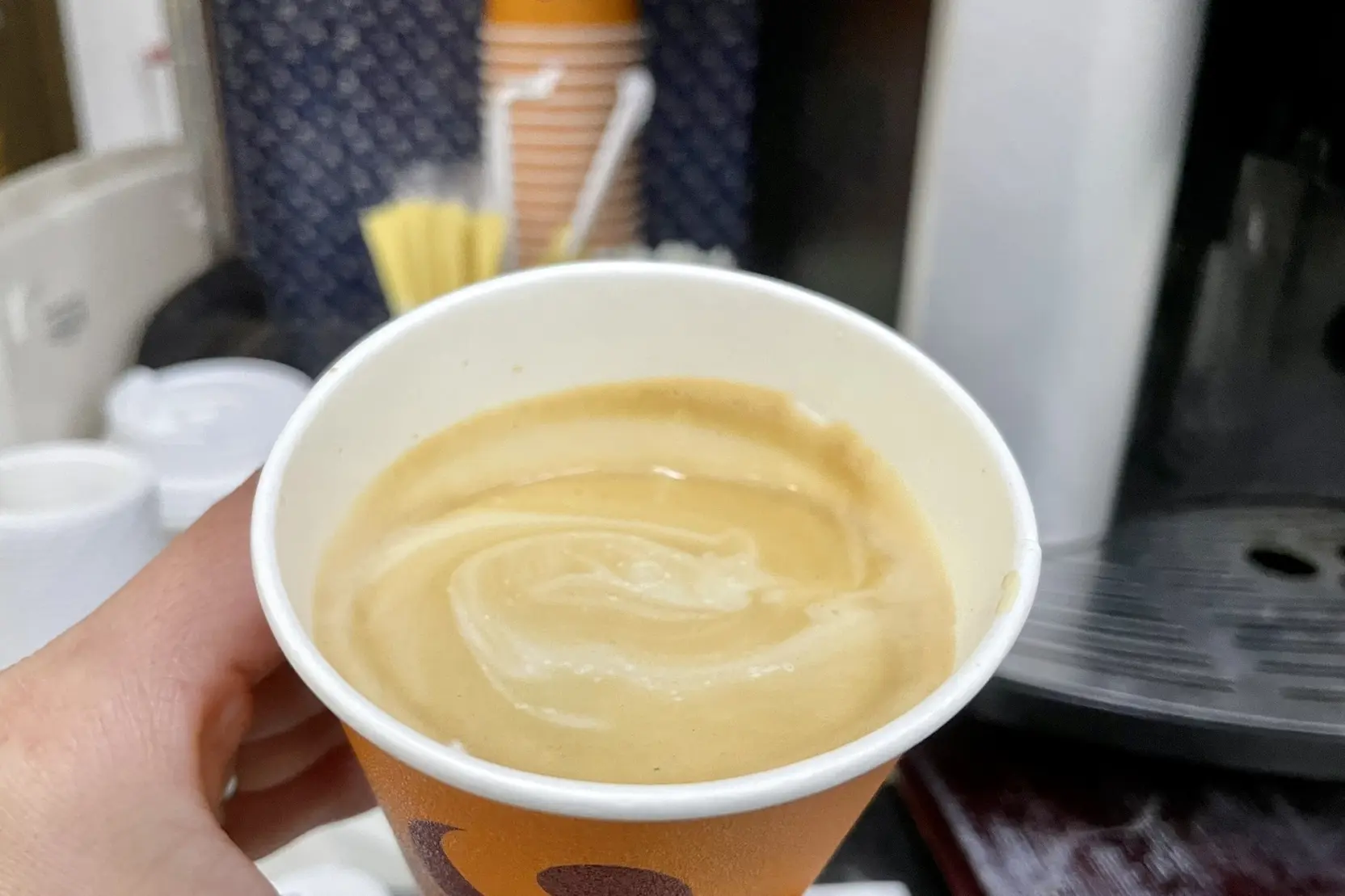 番外編！「立山サンダーバード」のコーヒー（横江駅）-1