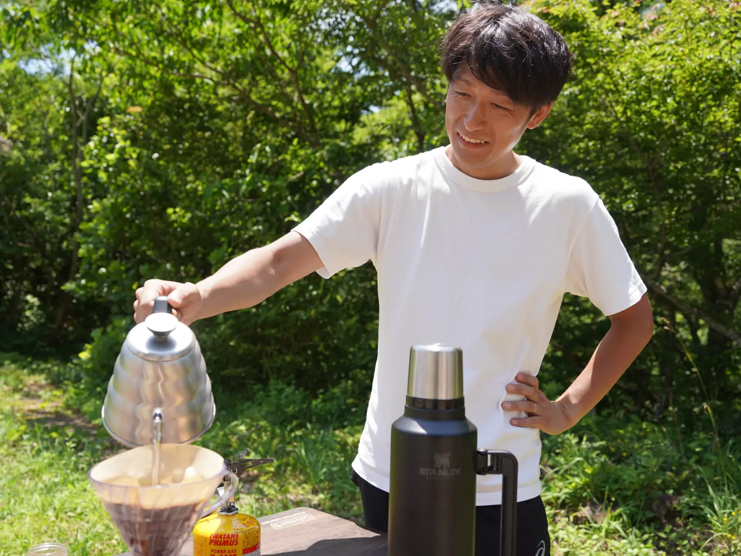 ポイントその3：サイクリングのお供は青空コーヒータイム！-1