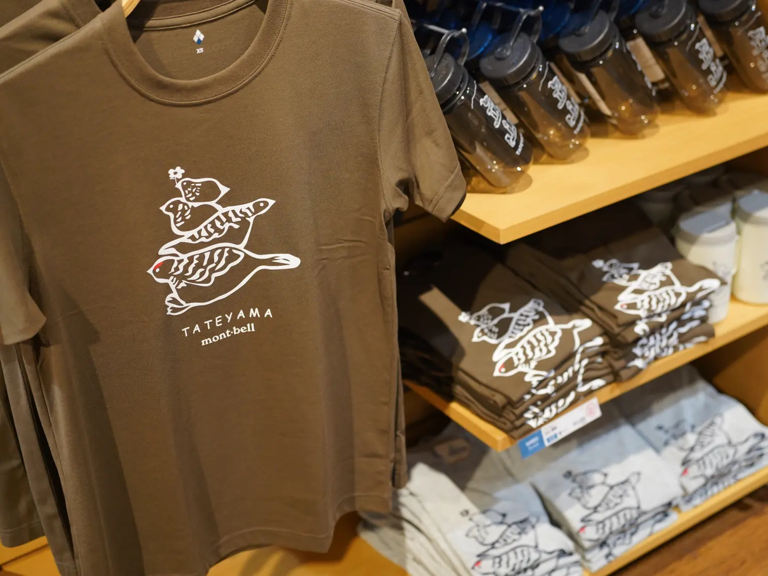 機能性バッチリ！モンベルヴィレッジ立山の限定Tシャツ-2