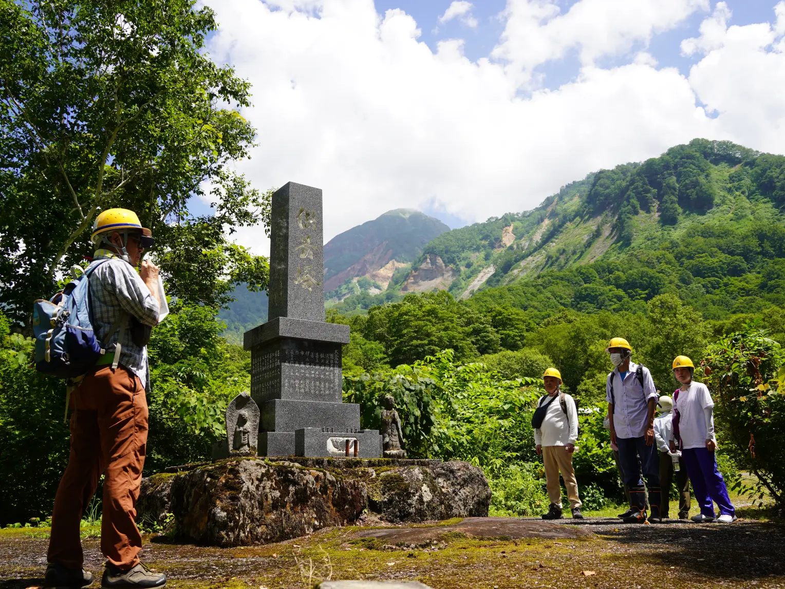 立山温泉跡地に、人と自然の共生を見る-2