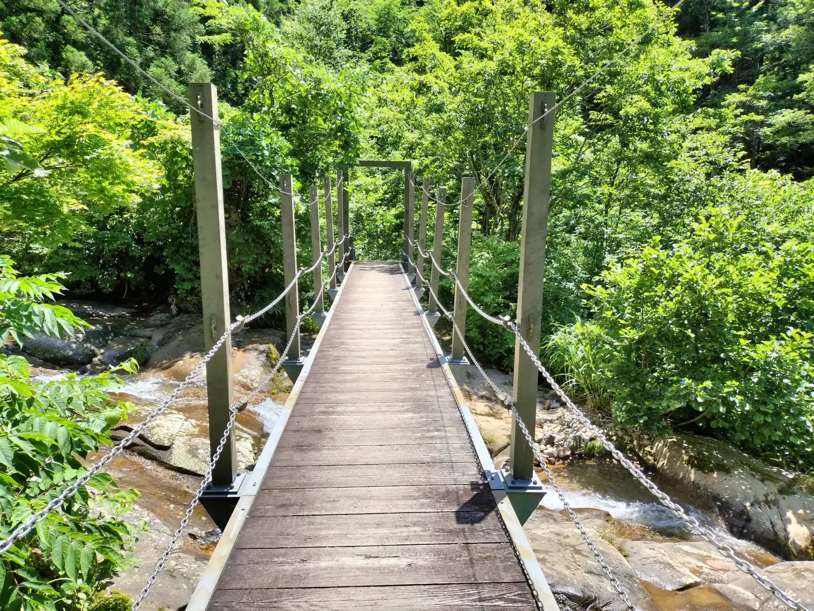 到着！「百間滑」-1
