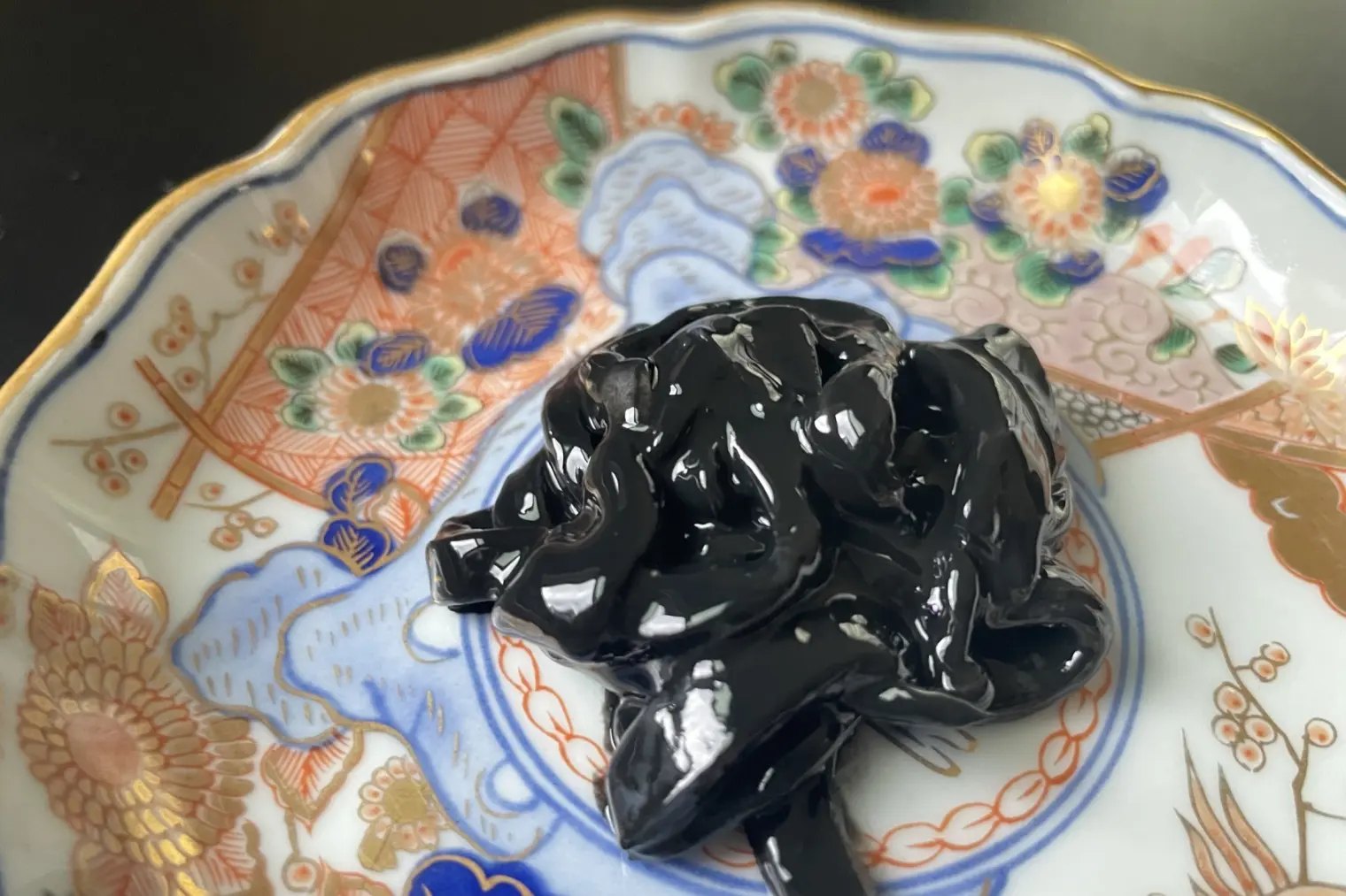 富山の郷土料理「順風屋 いか黒作り」-1