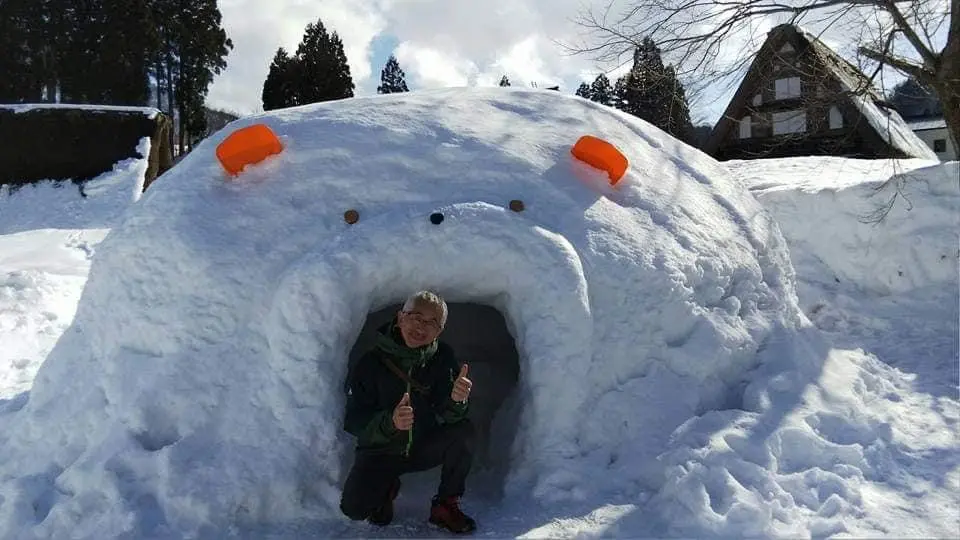 雪の怪物あらわる⁇-2