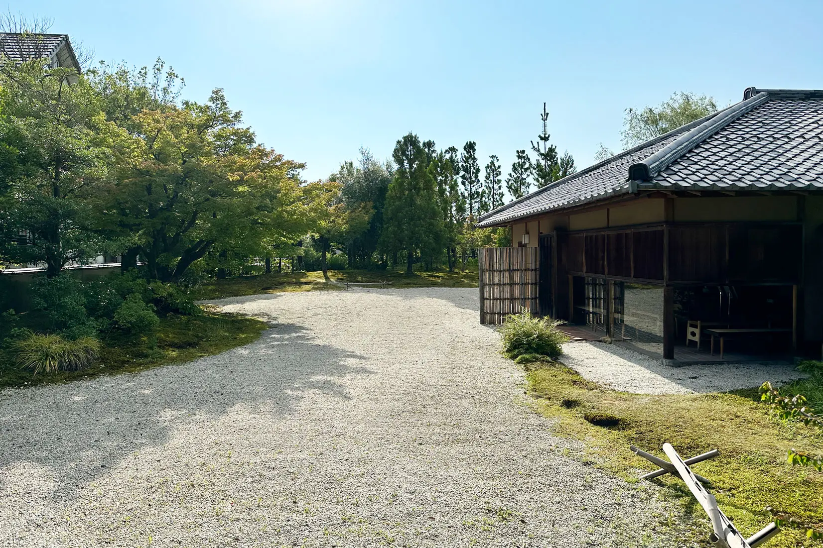 茶室「墨光庵」の抹茶とお菓子-0