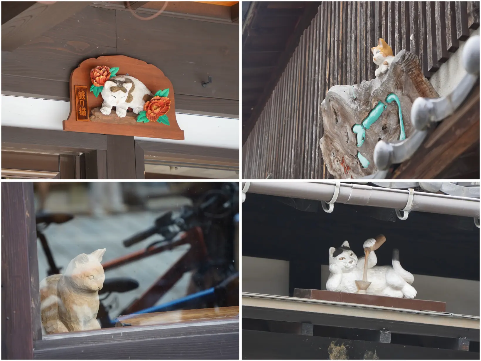 井波の町の「隠れ猫」を見つけよう-1