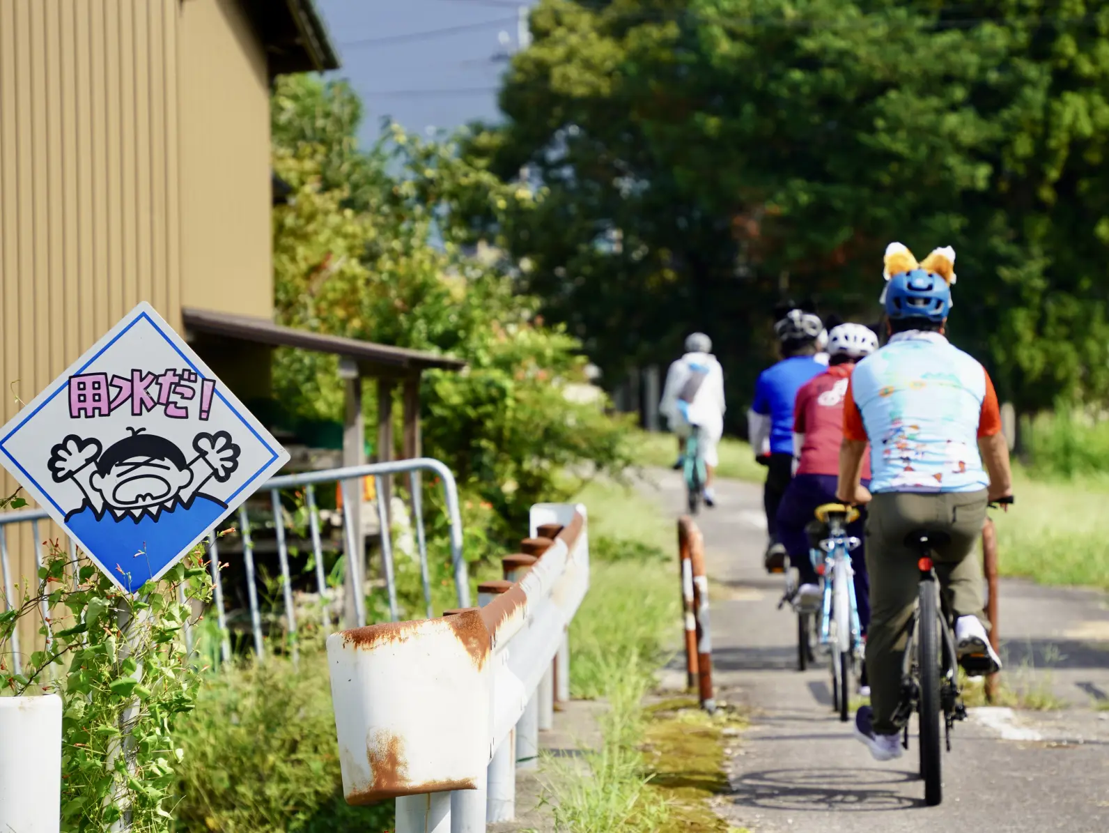 散居村に親しむ、井波周遊サイクリング-2