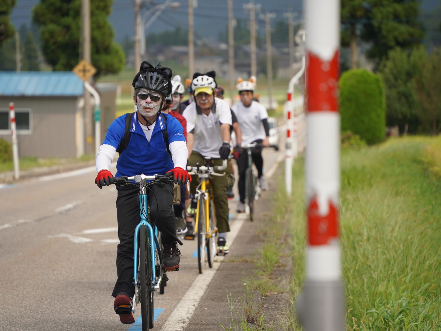 散居村に親しむ、井波周遊サイクリング-1