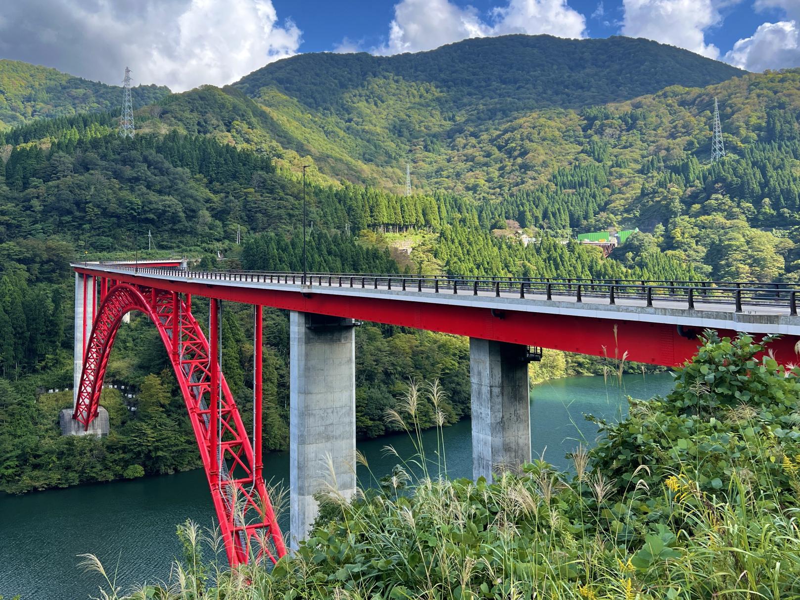 庄川峡（しょうがわきょう）：橋と山河が美しいドライブウェイ-0