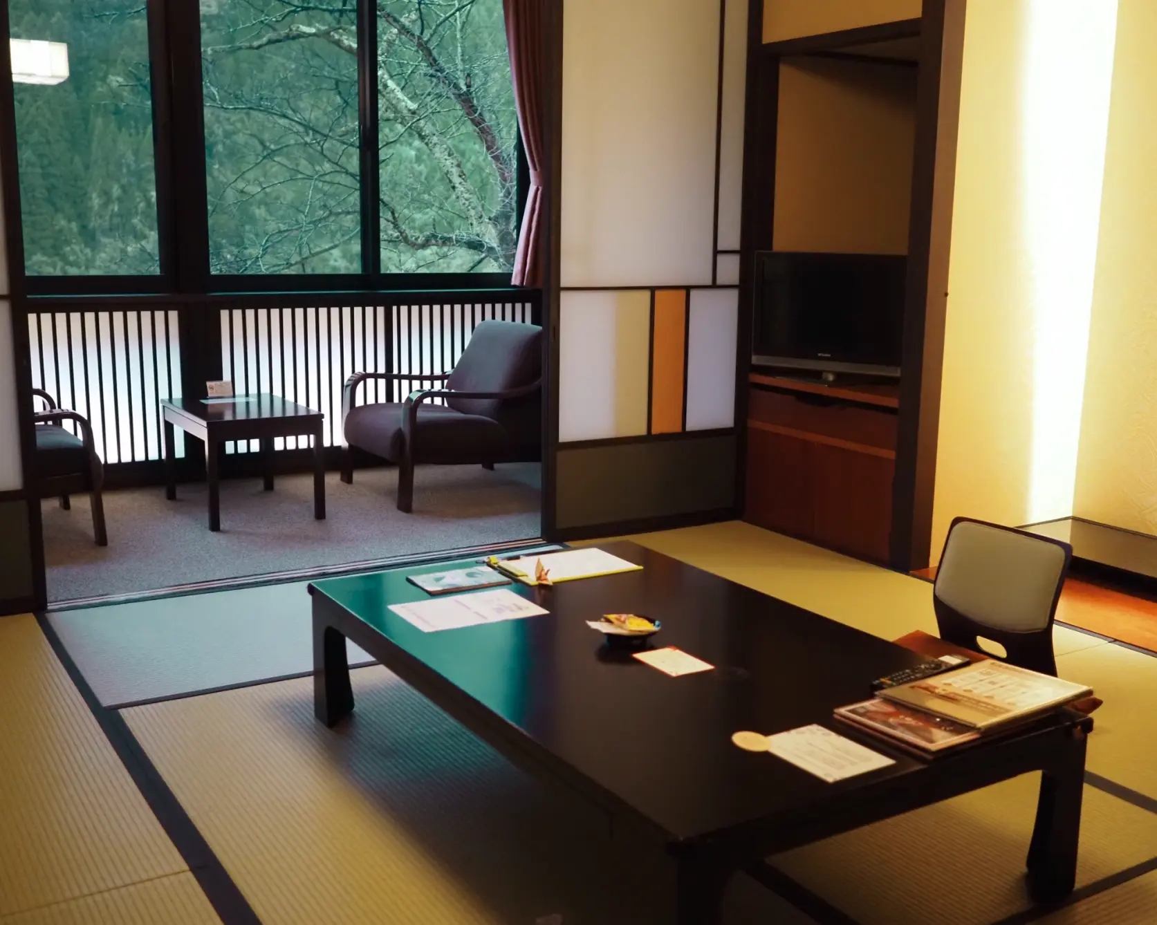 四季折々の庄川峡が楽しめる絶景のお部屋-2