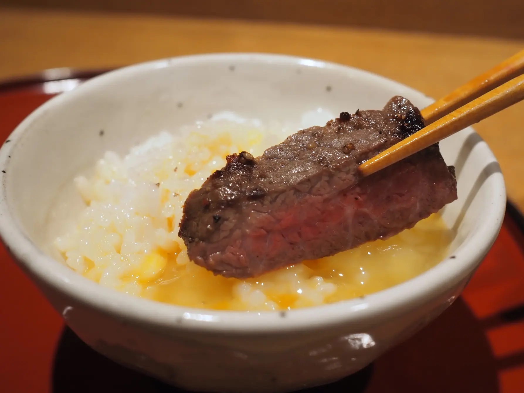 日本酒と和牛のマリアージュを体験-3