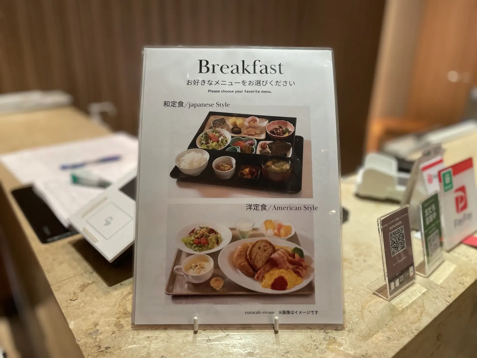 充実の朝食メニューに感激！-5