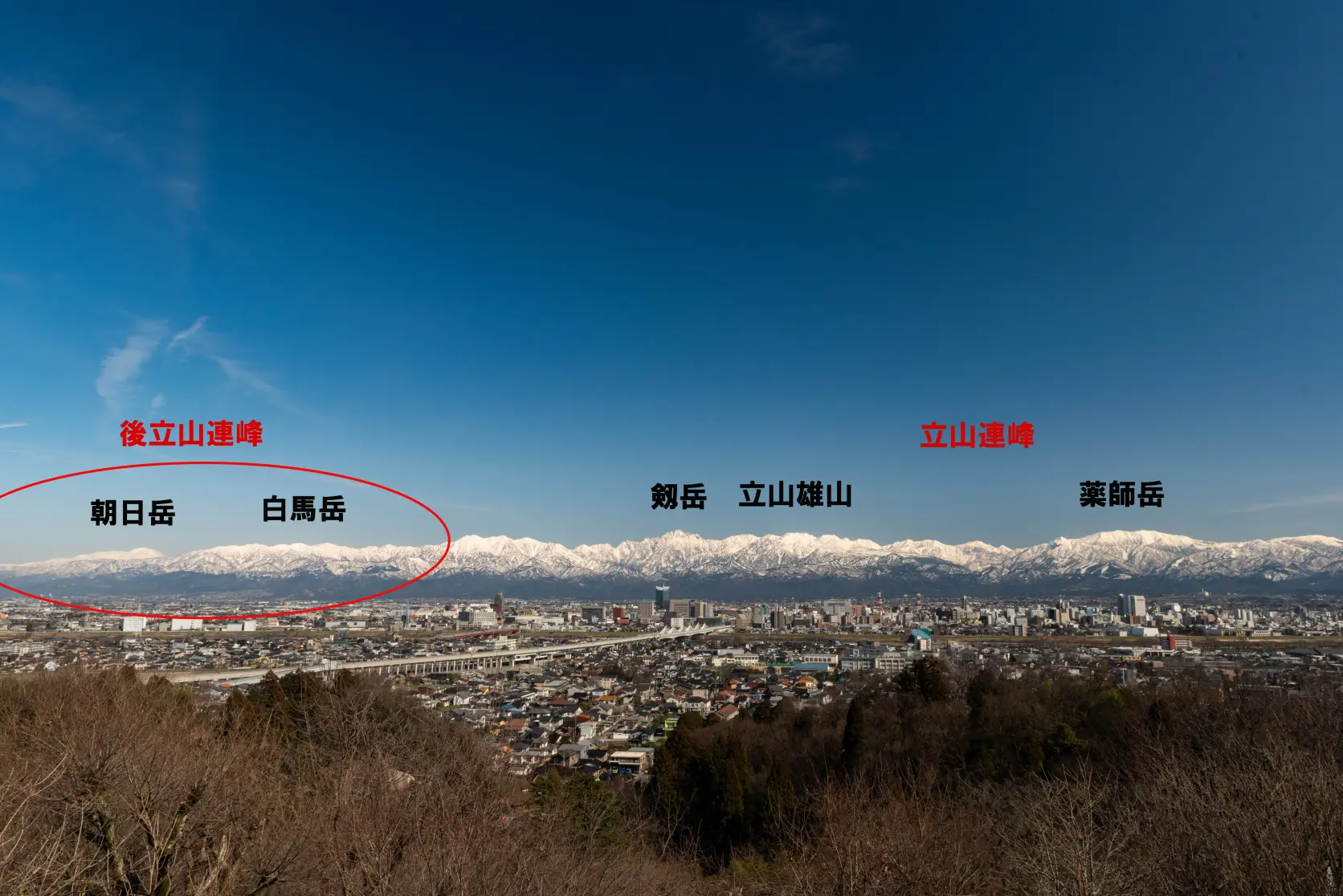 氷見から見える「立山連峰」の特徴とおすすめの時期・時間-1