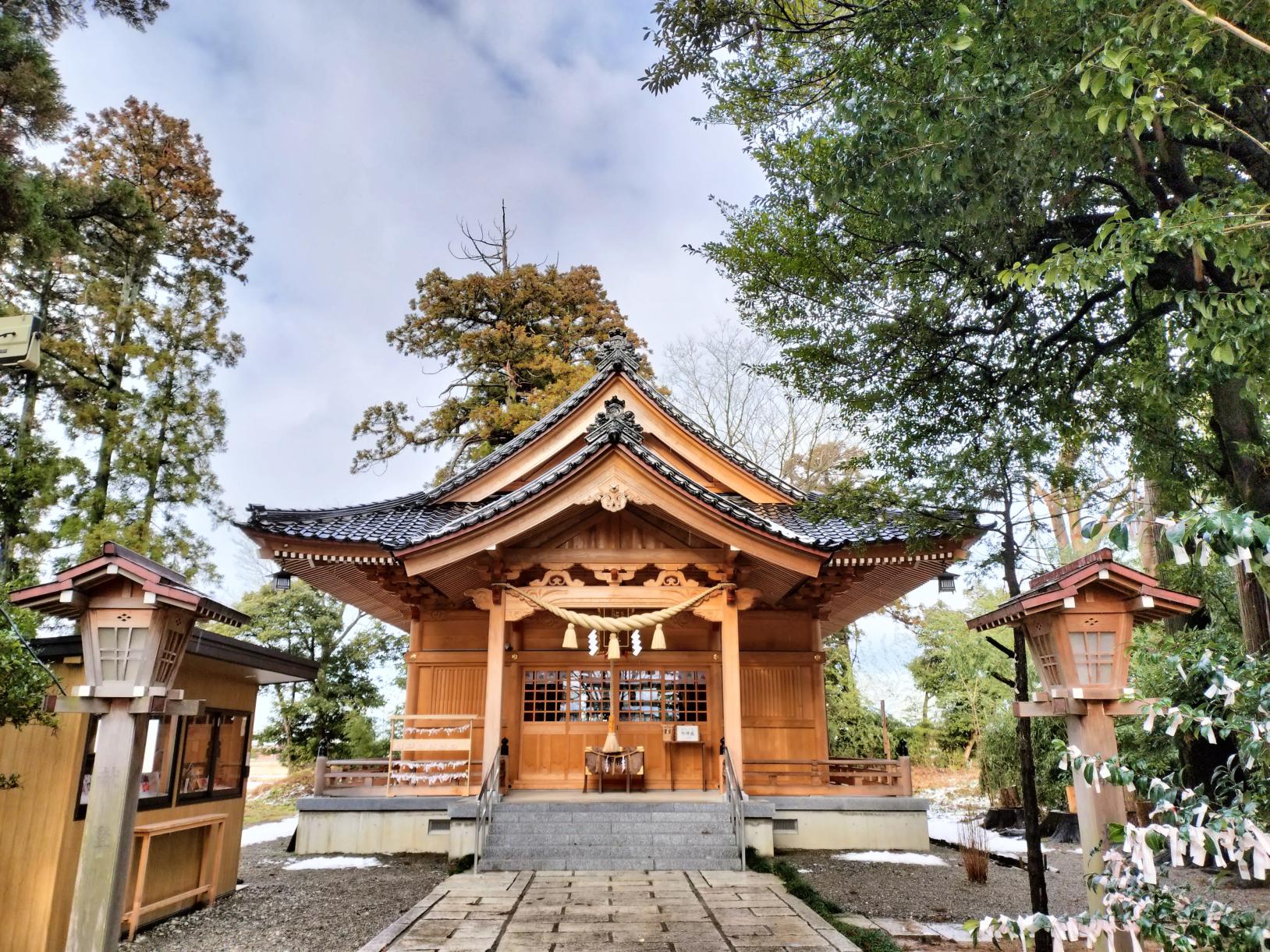 富山藩の雨乞い神事の宮「熊野神社」-0