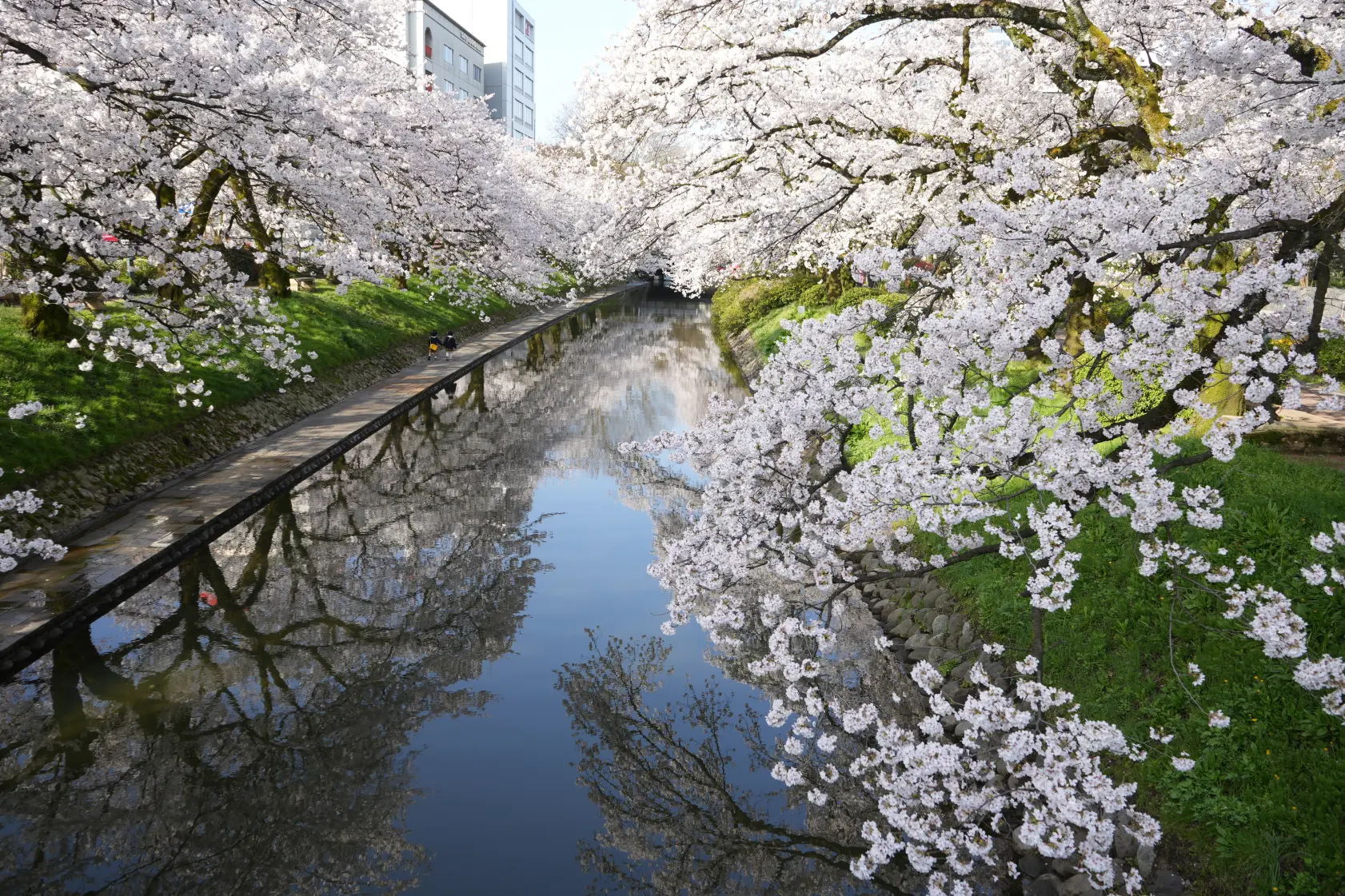 【魅力①】「松川」の華明橋（かめいばし）からの風景-0