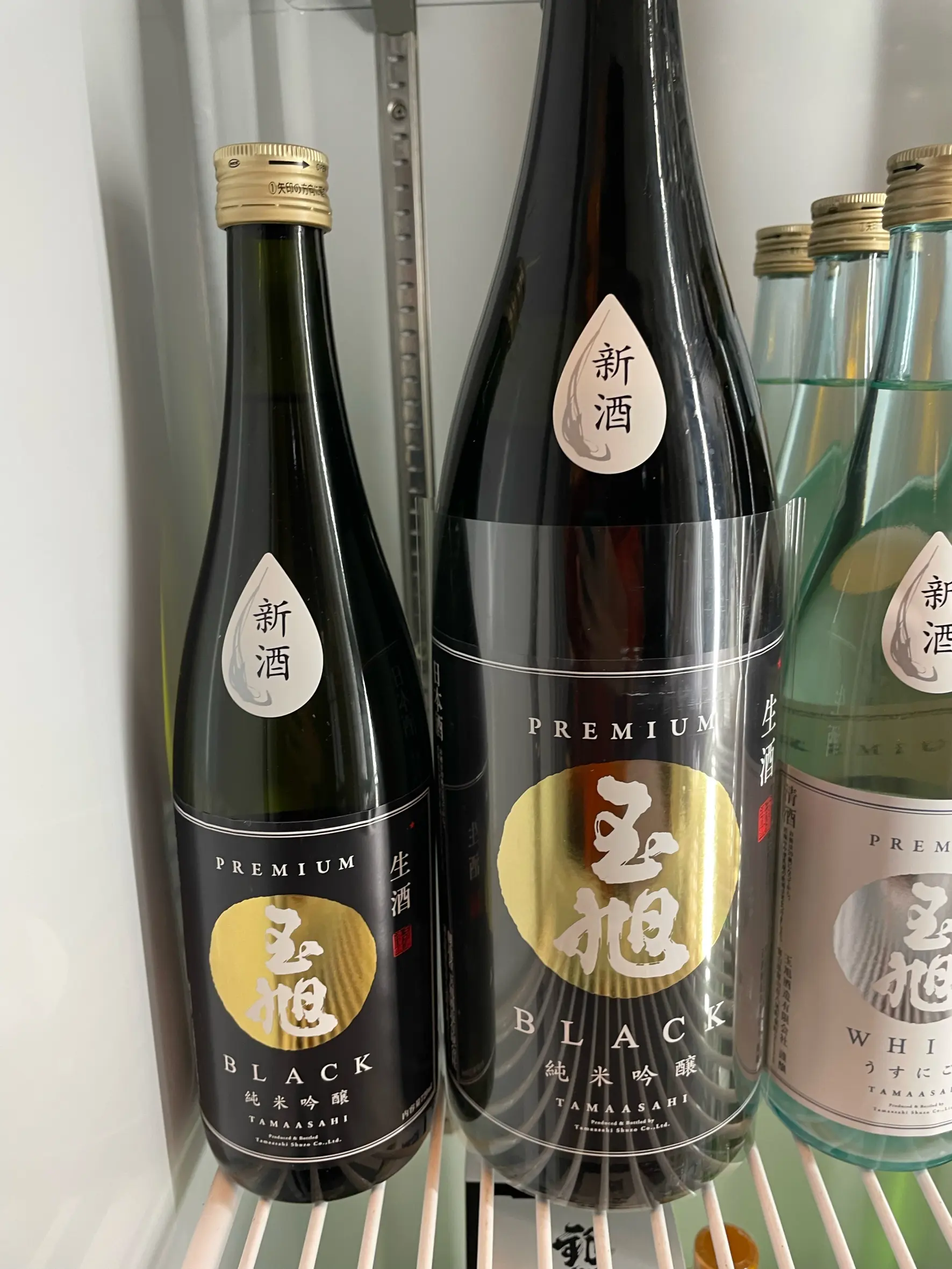 八尾・玉旭酒造のBlackとMOTHER-0