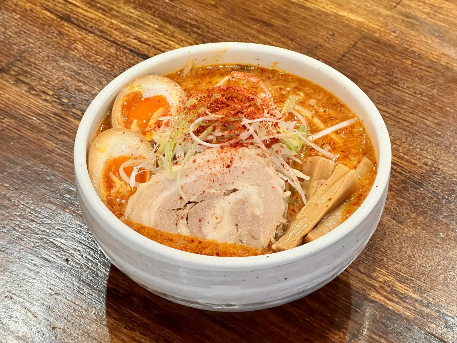 「らーめんキラリ」信州白味噌ベースの辛味噌らーめん【射水市】-0