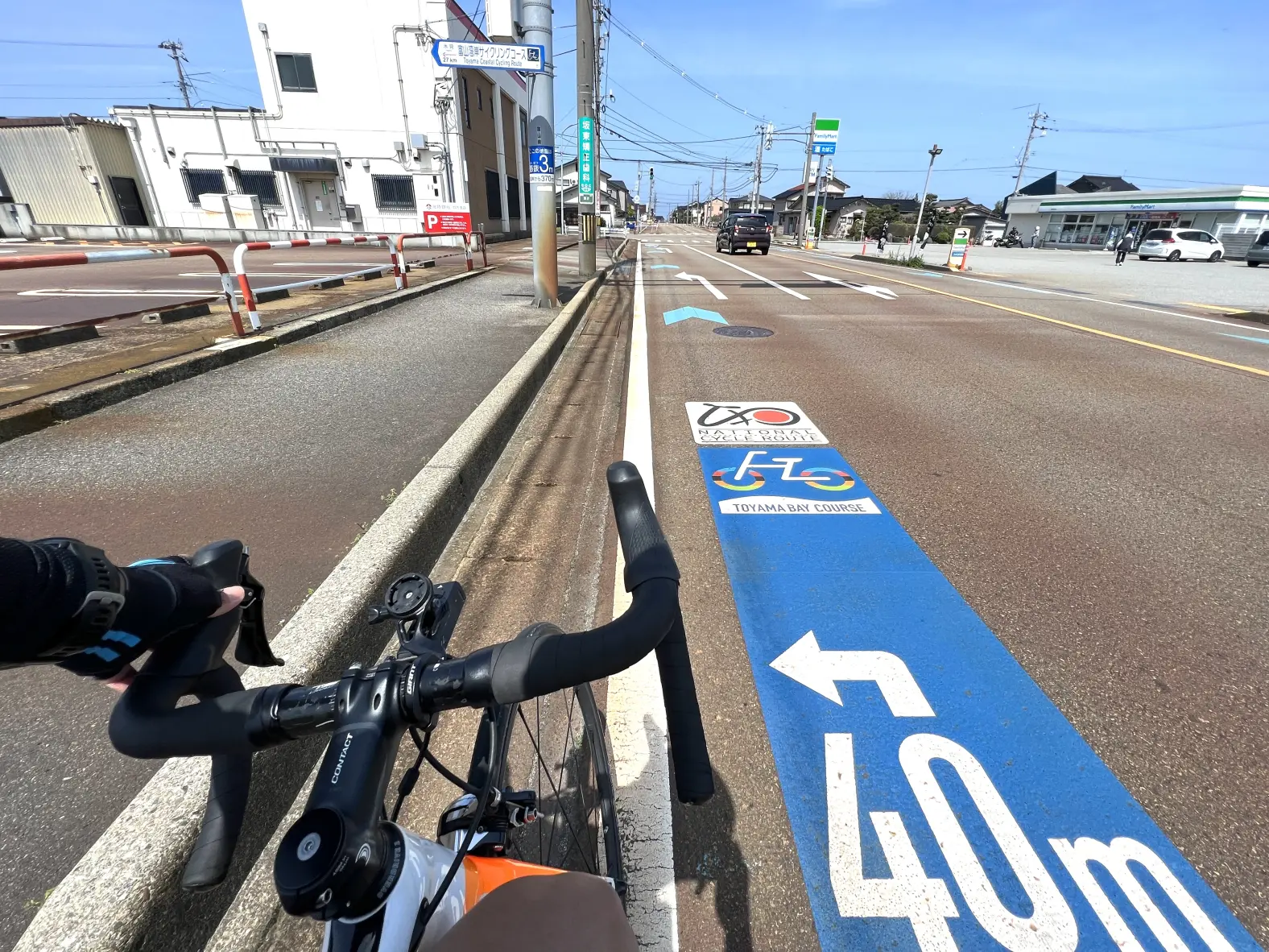 富山駅から湾岸ルートへと走り出す-3