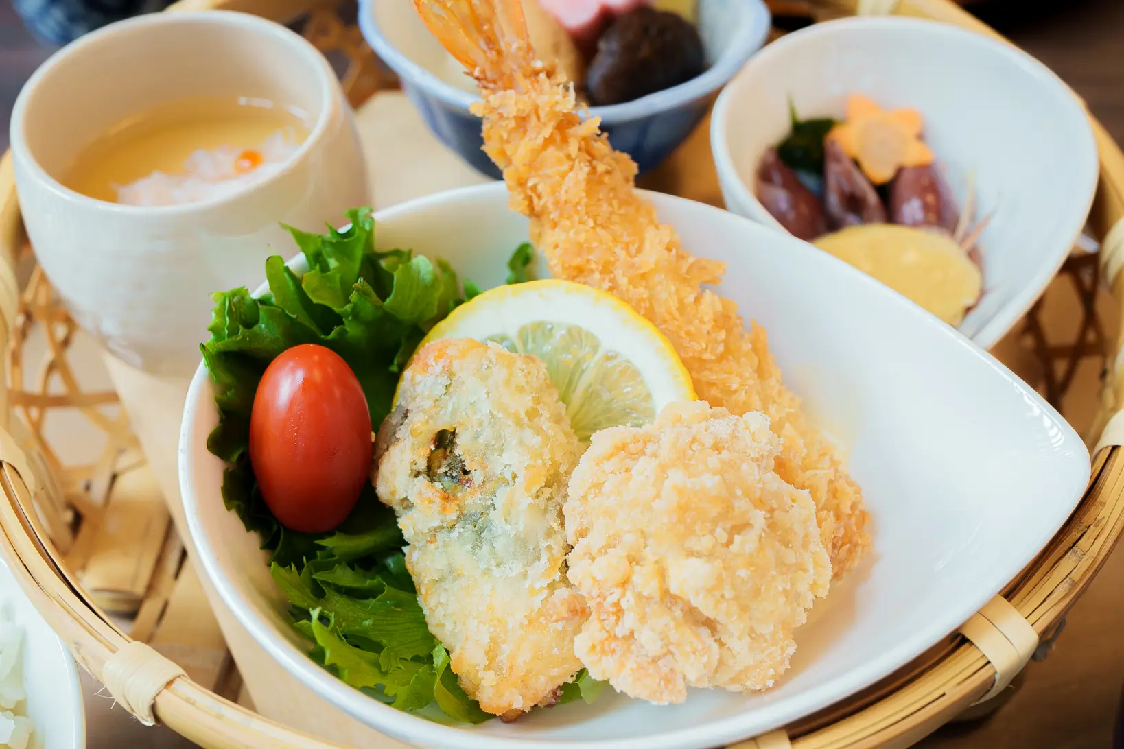 籠弁当【フライ】-1