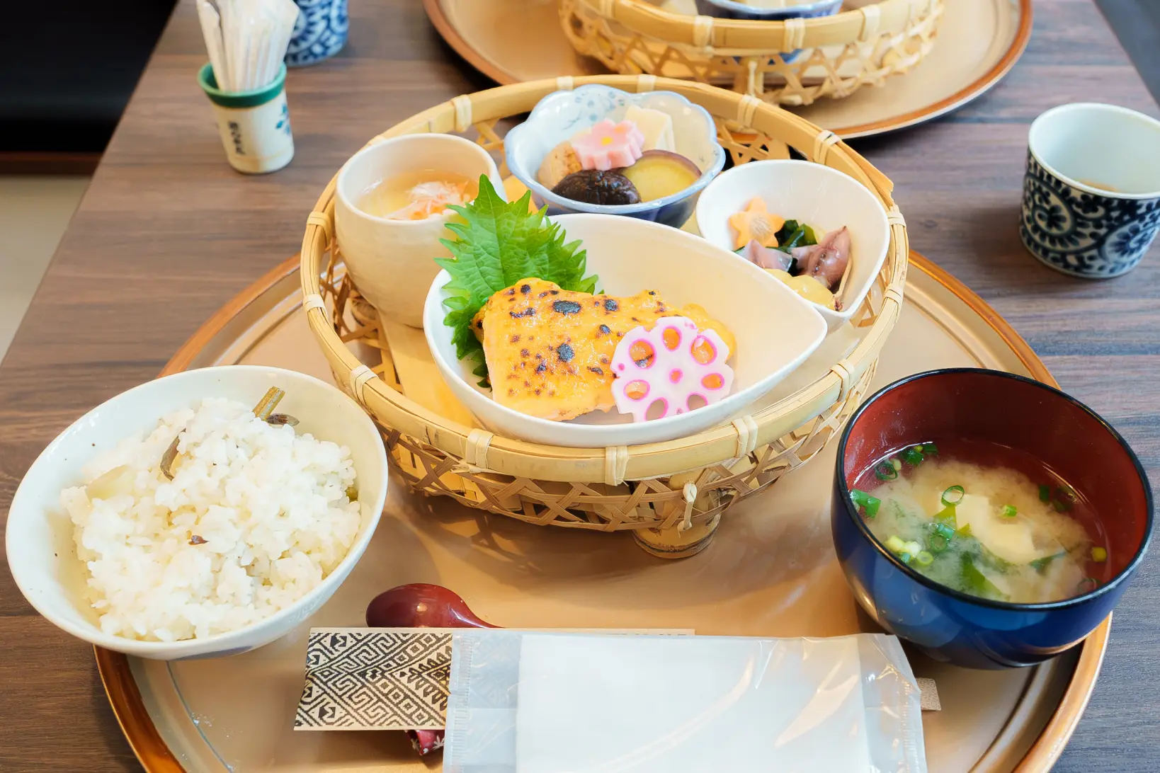 籠弁当【焼魚】-0