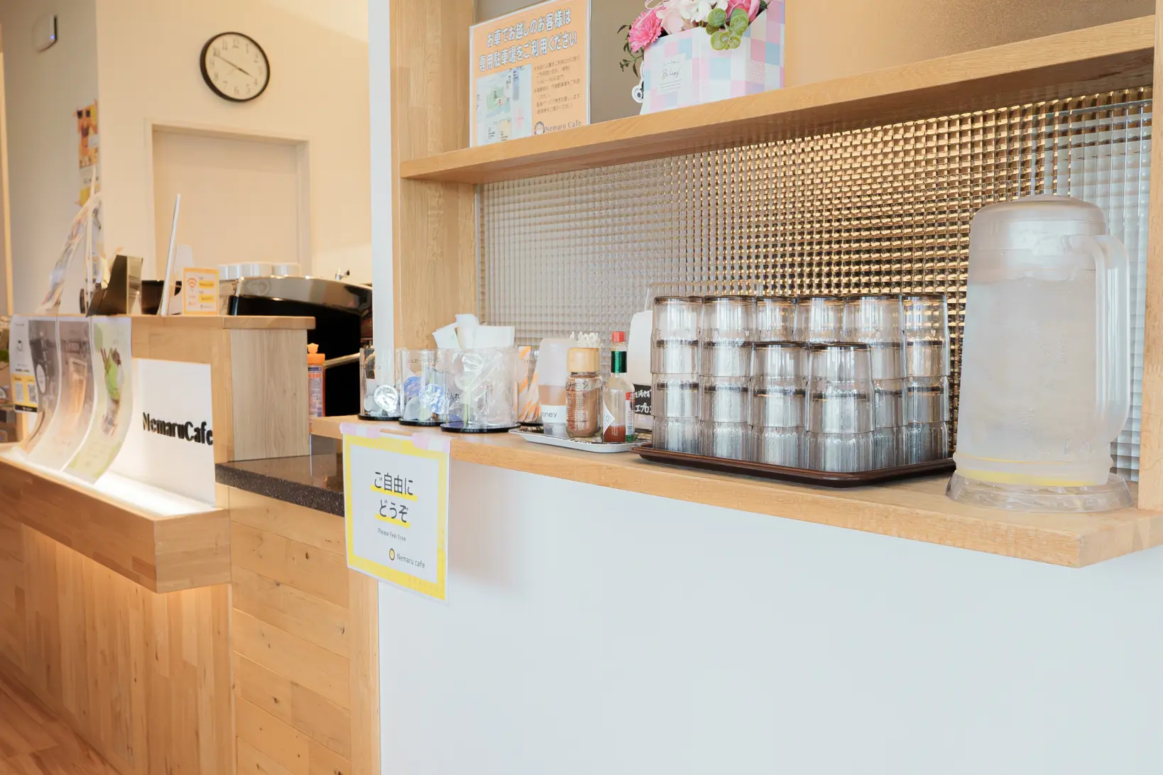開放感のある店内-1