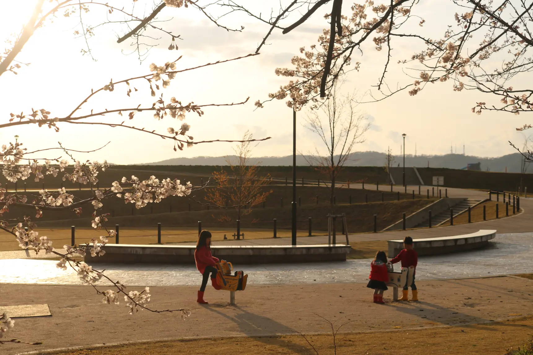 1、磯部川沿いの「布瀬公園」「磯部町公園」「安野屋町一丁目公園」！-1