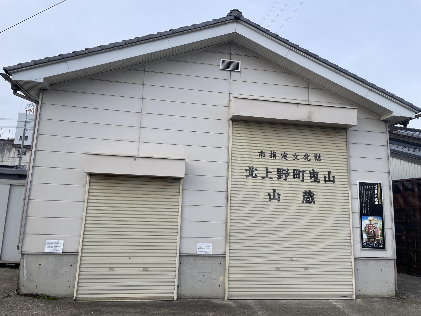 歴史を感じよう！石動駅前の「曳山（ひきやま）」-2