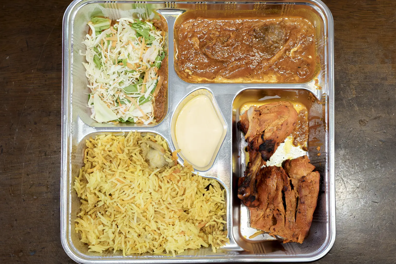 ビリヤニ タンドリーチキンカレー弁当-0
