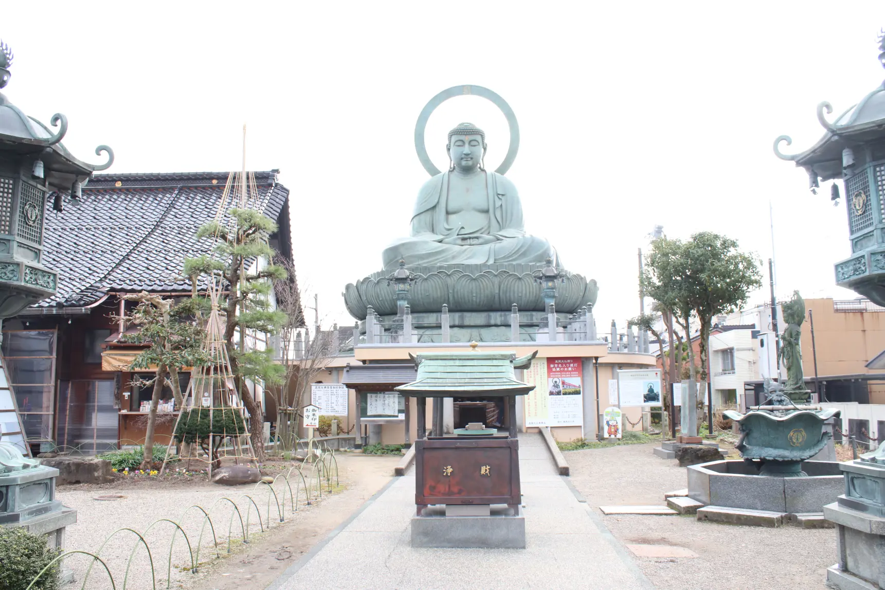 高岡大仏を撮影＆お参り-0