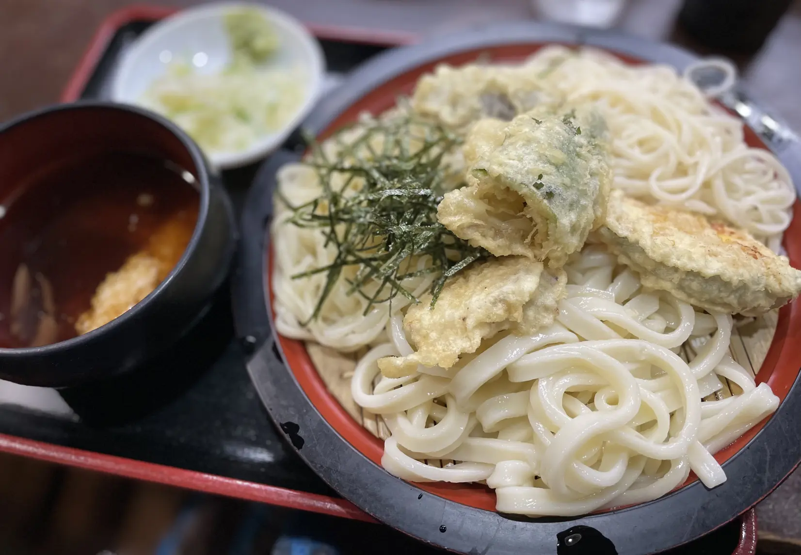 「氷見丼本舗 みきさん」氷見うどん3種の食べ比べ【氷見市】-0