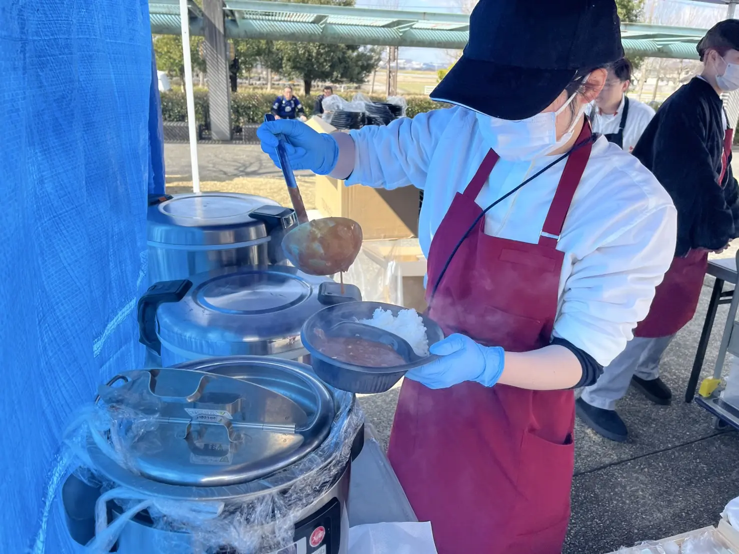 【富山調理製菓専門学校】県産豚ゴロゴロ入ったポークカレー-0