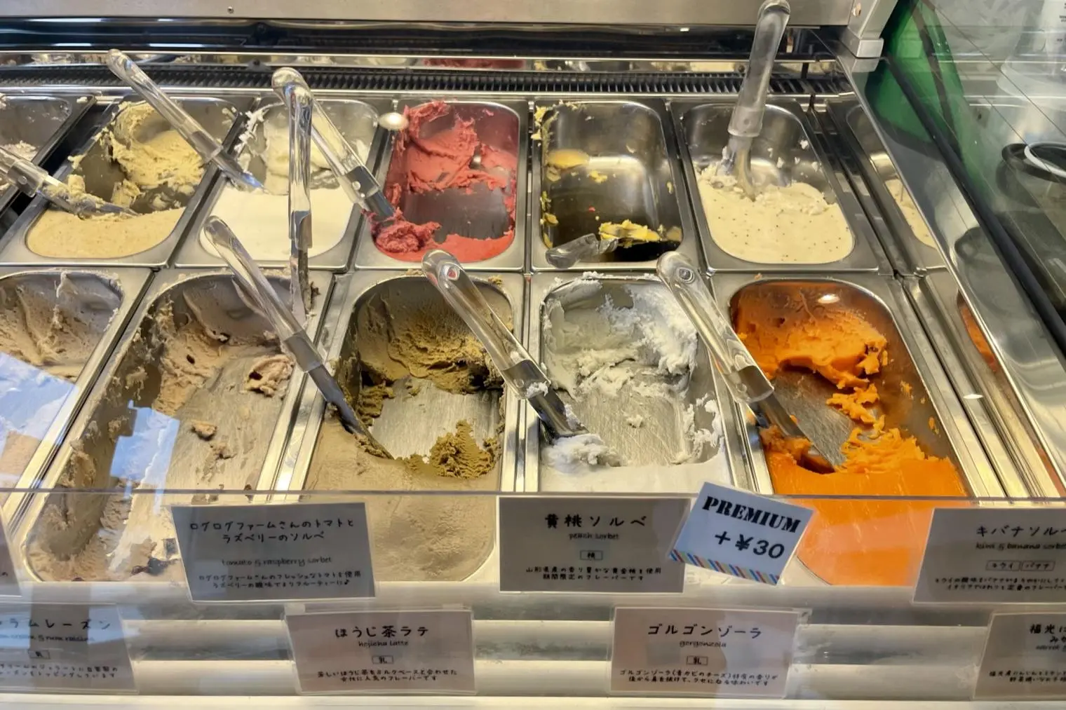 11．素材重視のジェラート店「Gelateria ZUCCA（ジェラテリア ズッカ）」（南砺市）-2