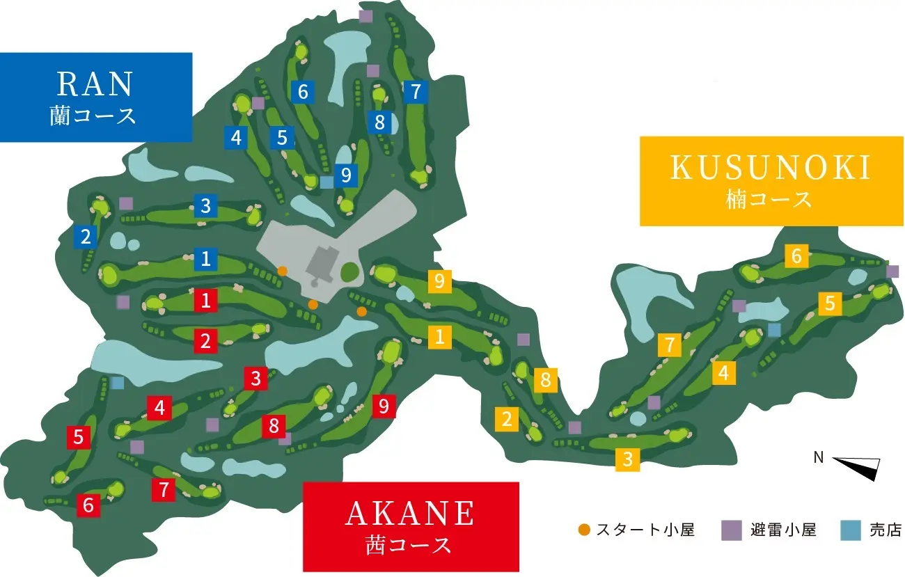 【太閤カントリークラブ】富山県出身プロゴルファー森口祐子氏が監修の27ホールズ-0