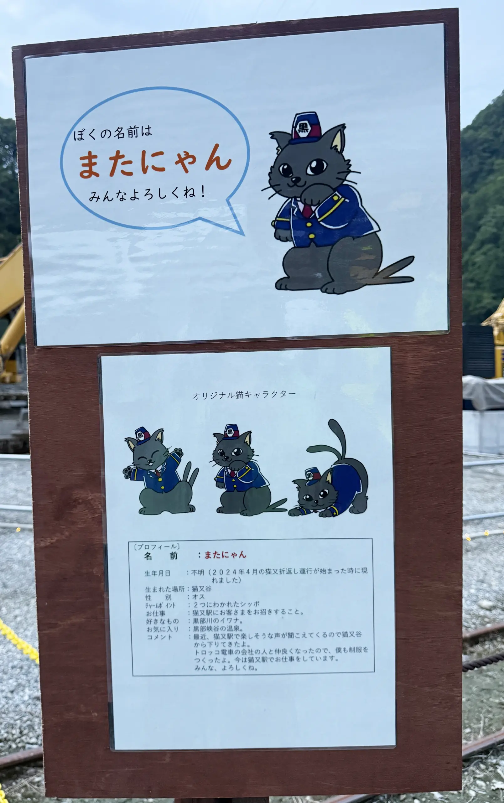 行程の記録　ー猫又駅での幻想的なひとときー-1